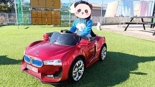 子供が乗れるラジコン　BMW風の電動カー