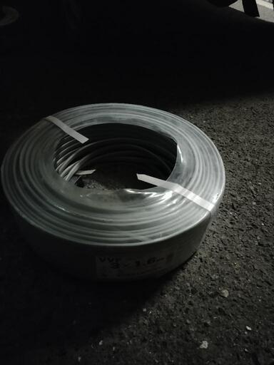 電線　1.6×3　中古