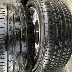 希望価格教えてください【値下げ】ホンダステップワゴン　RF3で使用　S2000純正　フロントホイール＆タイヤ５本セット　１６インチ ⭐︎