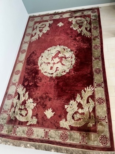 【値下げしました！！】アンティーク　絨毯  Antique rug mat