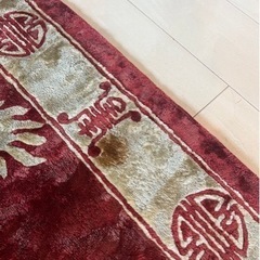 【値下げしました！！】アンティーク　絨毯  Antique rug mat