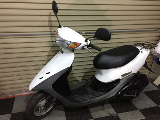 埼玉県深谷市 ホンダ ライブディオ AF34 原付 スクーター 50cc 通勤 通学 バイク 白 [ZZ ZR AF35 レッツ2お探しの方などに如何でしょうか^^