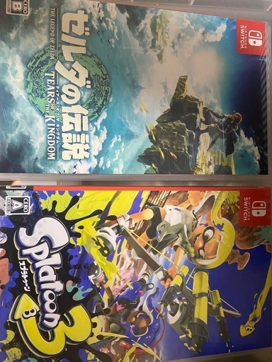 スイッチ　ソフト　ゼルダ　スプラトゥーン3