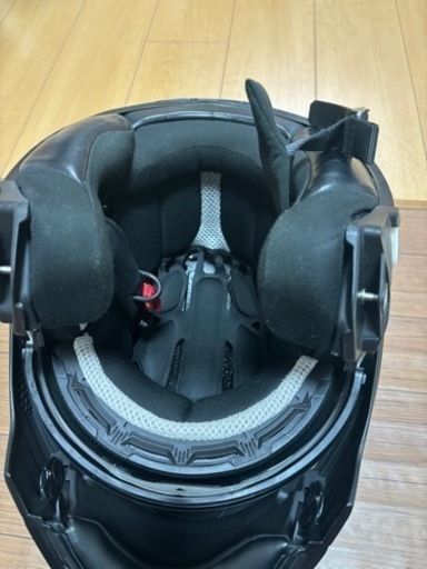 KABUTO KAZAMI システムヘルメット　Lサイズ　ピンロックシート付き