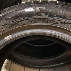 【値下げ】  スタッドレスタイヤ　バリ目　13インチ　155　65　小樽　札幌