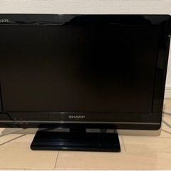 SHARP 19V 液晶テレビ