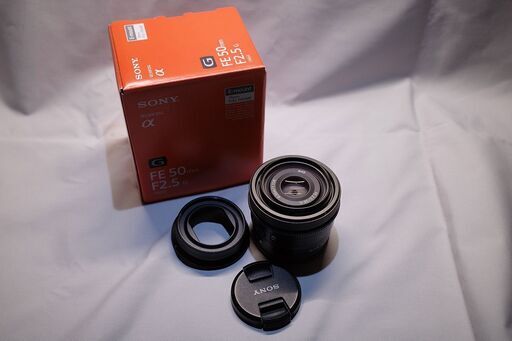 【美品】ソニー レンズ FE 50mm F2.5 G（SEL50F25G）