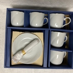 【未使用品】コーヒーカップセット 