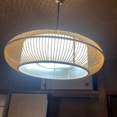昭和レトロ　和室用天井照明　吊り型照明　使用可能