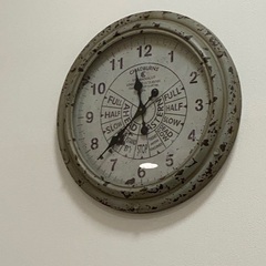 直径50cの大きな掛け時計