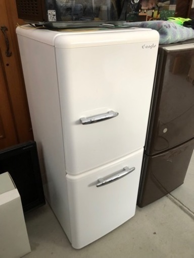 2021年製 エディオン Angel レトロデザイン冷蔵庫❣️149L  ANG-RE151-A1