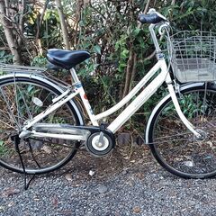 ★お届け可！★ ブリヂストン 26インチ 『アルベルト』自転車 ベルト式 内装3段変速 オートライト