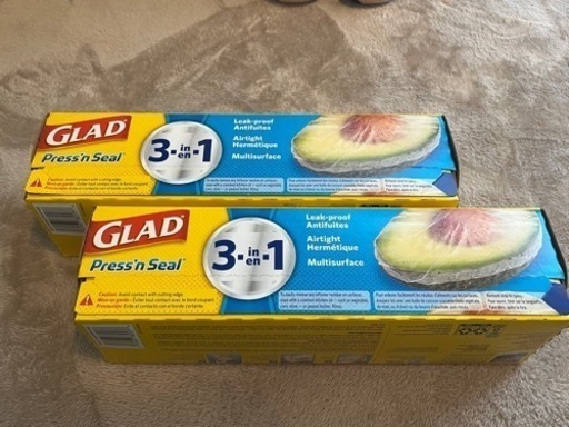 プレスンシール　コストコ　未使用×2個（GLAD Press'n Seal）