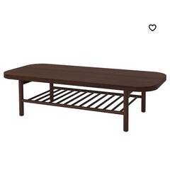 【定価32,990円！美品】IKEA ローテーブル　コーヒーテーブル　ダークブラウン  LISTERBY リステルビー　ニトリ