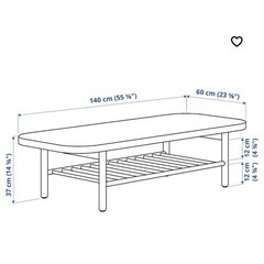 【定価32,990円！美品】IKEA ローテーブル　コーヒーテーブル　ダークブラウン  LISTERBY リステルビー　ニトリ