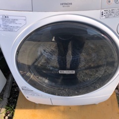 【ネット決済・配送可】伊勢崎市より　ドラム式洗濯機　2010年式