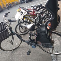 Panasonic?ビビDX?26インチ電動アシスト自転車?子供乗せ 