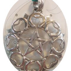 PS: Selfless Compass Silver pendant