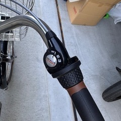 お話中・子供乗せ自転車　