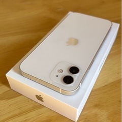 決定しました【極美品】 iPhone 12 ホワイト 64 GB...