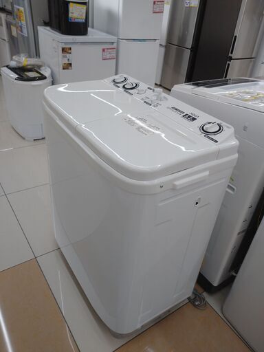 AQUAアクア5.2kg二層式洗濯機2023年製AQW-N521BK
