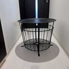 IKEA GUALOV サイドテーブル　コーヒーテーブル　ブラック