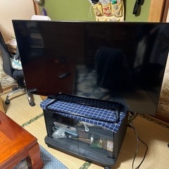 終了　　シャープ　テレビ50型