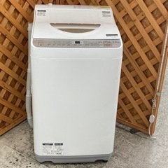 【愛品館江戸川店】シャープ5.5Kg全自動洗濯乾燥機（2018年...
