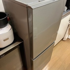 2019年製　AQUA冷蔵庫　126ℓ  1-2人用