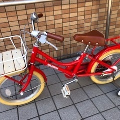 子供自転車　16インチ　綺麗