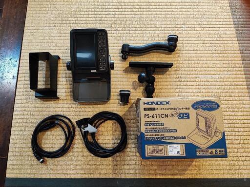 魚探　HONDEX PS-611CN ＋RAILBLAZA カヤック用マウント