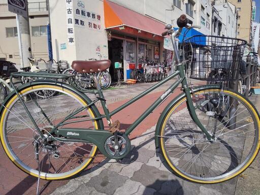 ♪ジモティー特価♪値下げしました！　装備充実！！美品2７型中古シティサイクル