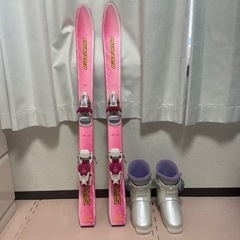 ジュニア　スキー100センチ　ブーツ18〜19