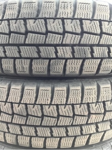 バリ溝 155/65R14 ダンロップ スタッドレスタイヤ 4本セット 155/65R14