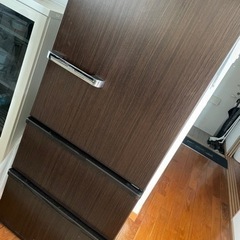 ブラウン　冷蔵庫