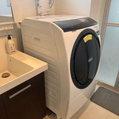 HITACHI ドラム式乾燥機付洗濯機 2020年製 風アイロン...