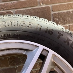 【205/55R16】ベンツ用 EURO FORSCH 中古スタッドレスセット  ★16×6.5J 112/5H ET49