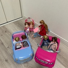 お得🉐　リカちゃん人形と乗り物セット