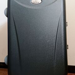 ハードタイプのキャリーケース・スーツケース　小型　グレー系