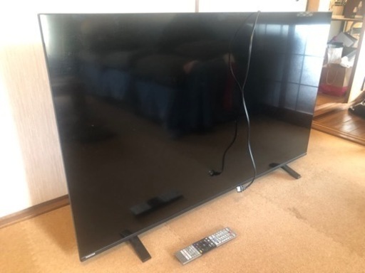 TOSHIBA REGZA 55inch 美品　正規リモコン付き