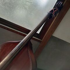 商談中】 ウッドベース コントラバス ソフトケース付☆
