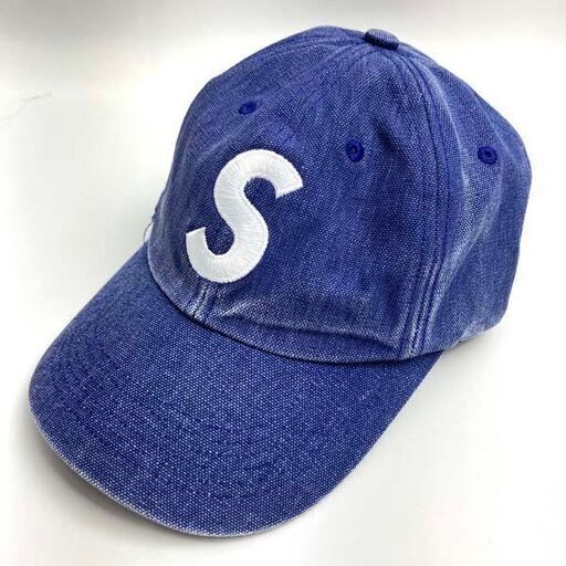 【中古品】シュプリーム Supreme キャップ 帽子 Pigment Print S Logo 6-Panel フリーサイズ MADE IN U.S.A