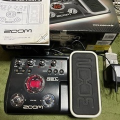 【ネット決済・配送可】ZOOM G2.1u マルチエフェクター
