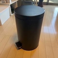【ネット決済】IKEA ゴミ箱　黒