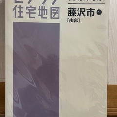 藤沢市ゼンリン (地図B4)2019 美品