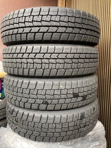 スタッドレス　バリ山ワンシーズン　ダンロップ　WINTERMAXX セレナホイール付　4本セット　195/65/15 中古☆バリ山☆ ダンロップ DUNLOP WINTERMAXX WM01 185⁄55R15 82Q 1本