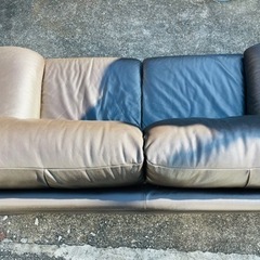 本革ソファー 2人掛け 美品