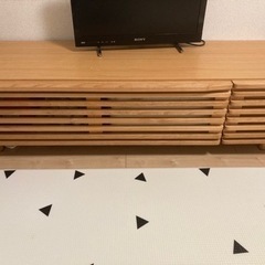 幅124 北欧　木製　テレビボード
