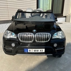 【値下げ中】おもちゃ　キッズカー　電動乗用　BMW　X5　ブラッ...