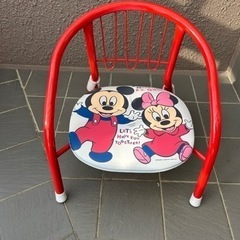 【ネット決済・配送可】子供用椅子　ミッキーマウス　ディズニー